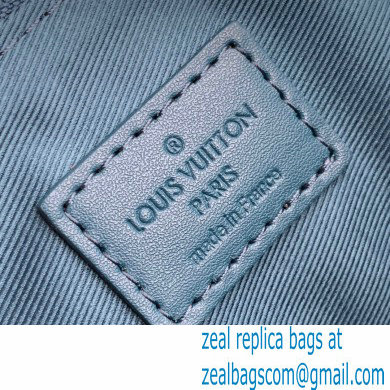 Louis Vuitton Aerogram leather Pochette Ipad Pouch Bag M81029 Blue