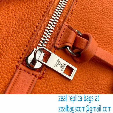 Louis Vuitton Aerogram leather Pochette Ipad Pouch Bag Orange