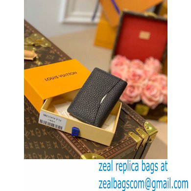 Louis Vuitton Aerogram leather Pocket Organizer Wallet M69979 Black - Click Image to Close