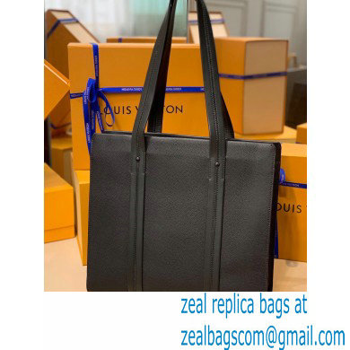 Louis Vuitton Aerogram leather Tote Bag M57308 Black
