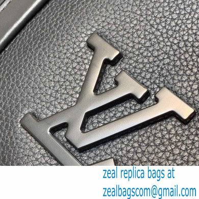 Louis Vuitton Aerogram leather Tote Bag M57308 Black
