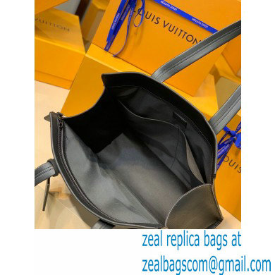 Louis Vuitton Aerogram leather Tote Bag M57308 Black