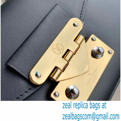 Louis Vuitton Calfskin Leather Swing Bag M20393 Black