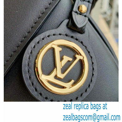 Louis Vuitton Calfskin Leather Swing Bag M20393 Black