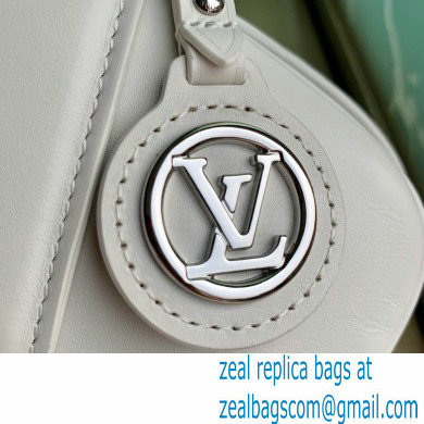Louis Vuitton Calfskin Leather Swing Bag M20395 White