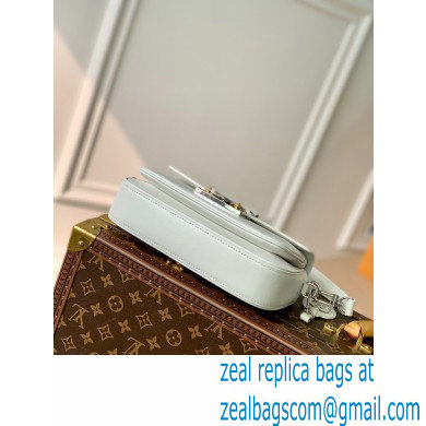 Louis Vuitton Calfskin Leather Swing Bag M20395 White