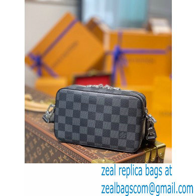 Louis Vuitton Damier Graphite canvas Alpha Wearable Wallet Bag N60418