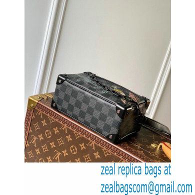 Louis Vuitton Damier Graphite canvas Mini Soft Trunk Bag wild animals print N45278