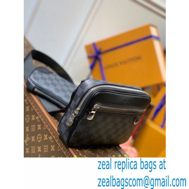 Louis Vuitton Damier Graphite canvas Scott Messenger Bag N50018