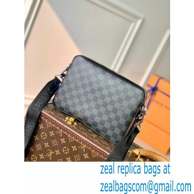 Louis Vuitton Damier Graphite canvas Trio Messenger Bag wild animals print N58040 - Click Image to Close