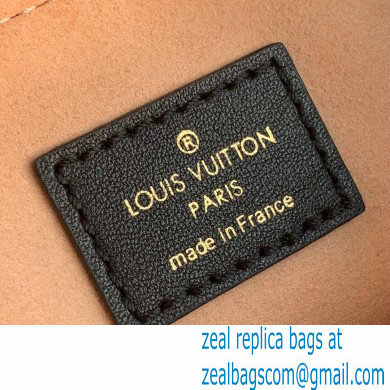 Louis Vuitton Damier Quilt lamb leather Pochette Troca Bag M59046 Black