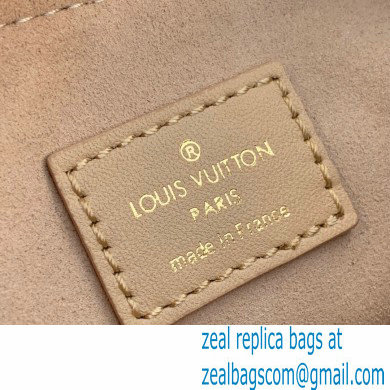 Louis Vuitton Damier Quilt lamb leather Pochette Troca Bag M59048 Beige