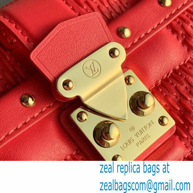 Louis Vuitton Damier Quilt lamb leather Pochette Troca Bag M59049 Pink