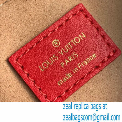 Louis Vuitton Damier Quilt lamb leather Pochette Troca Bag M59049 Pink