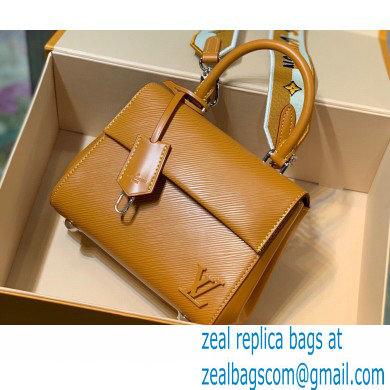 Louis Vuitton Epi Leather Cluny Mini Bag M58931 Gold Miel