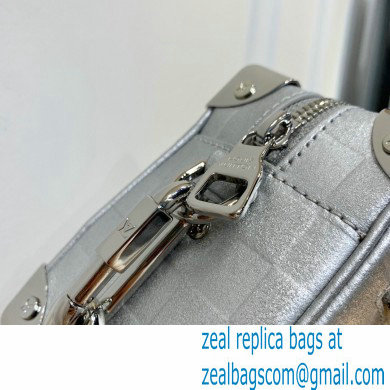 Louis Vuitton Mini Soft Trunk Bag M59726 Silver