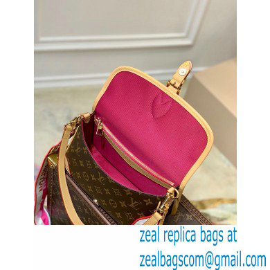 Louis Vuitton Monogram Canvas Diane Bag M46049 Fuchsia