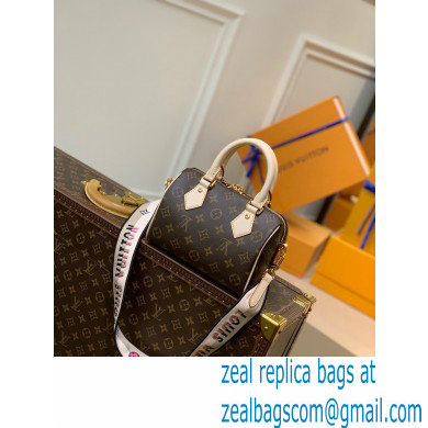 Louis Vuitton Monogram Canvas Speedy Bandouliere 20 Bag M45957 Black - Click Image to Close