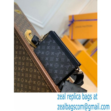 Louis Vuitton Monogram Eclipse canvas Gaston Wearable Wallet Bag M81124