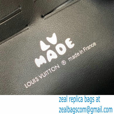 Louis Vuitton Monogram denim Pochette Voyage MM Bag Black