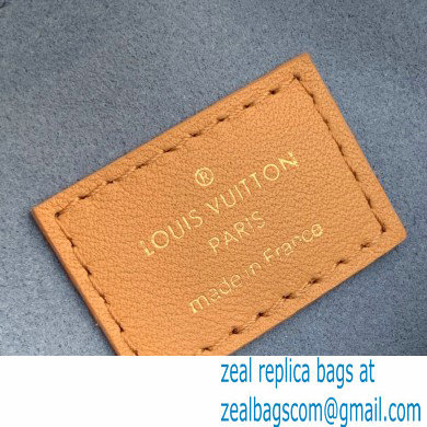 Louis Vuitton Monogram-embossed Lambskin Coussin BB Bag Beige