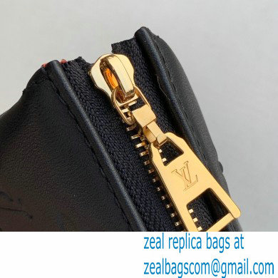 Louis Vuitton Monogram-embossed Lambskin Coussin BB Bag M20574 Black