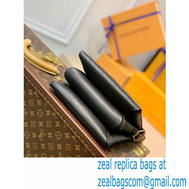 Louis Vuitton Monogram-embossed Lambskin Coussin BB Bag M20574 Black