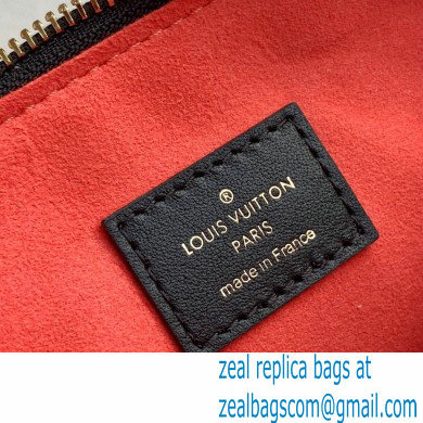 Louis Vuitton Monogram-embossed Lambskin Coussin BB Bag M20574 Black