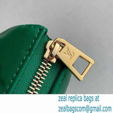 Louis Vuitton Monogram-embossed Lambskin Coussin BB Bag M59389 Green