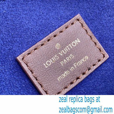 Louis Vuitton Monogram-embossed Lambskin Coussin PM Bag M59277 Taupe