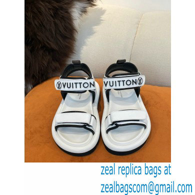 Louis Vuitton Pool Pillow Flat Comfort Sandals White 2022