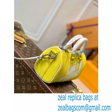 Louis Vuitton leather Keepall XS Bag Everyday LV M80842 Yellow