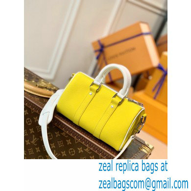 Louis Vuitton leather Keepall XS Bag Everyday LV M80842 Yellow