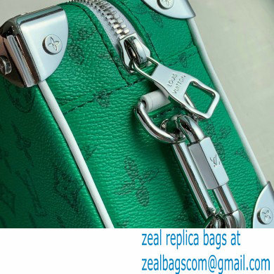 Louis Vuitton leather Mini Soft Trunk Bag Everyday LV M80816 Green