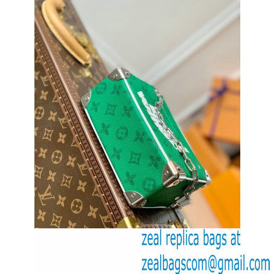 Louis Vuitton leather Mini Soft Trunk Bag Everyday LV M80816 Green - Click Image to Close