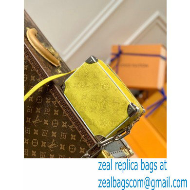 Louis Vuitton leather Mini Soft Trunk Bag Everyday LV Yellow