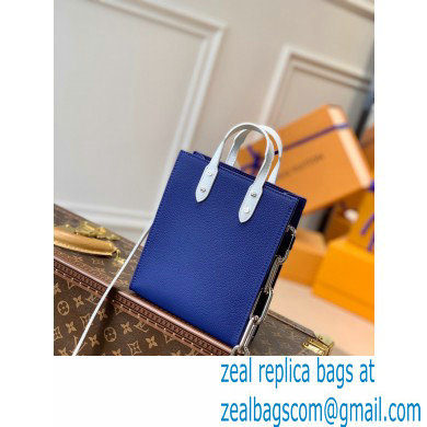 Louis Vuitton leather Sac Plat XS Bag Everyday LV M80841 Blue - Click Image to Close