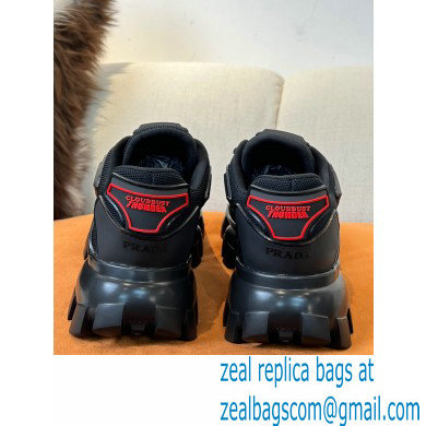Prada Cloudbust Thunder Sneakers Black 2022 - Click Image to Close