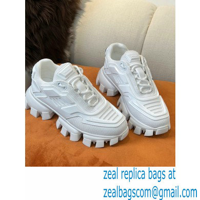 Prada Cloudbust Thunder Sneakers White 2022 - Click Image to Close