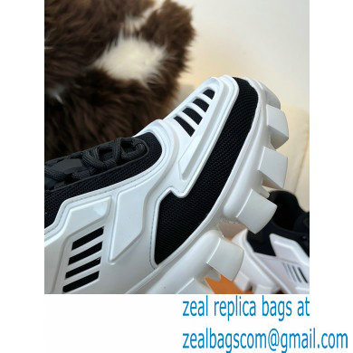 Prada Cloudbust Thunder Sneakers White/Black 2022 - Click Image to Close