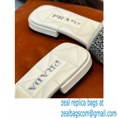 Prada Embroidered fabric slides 01 2022