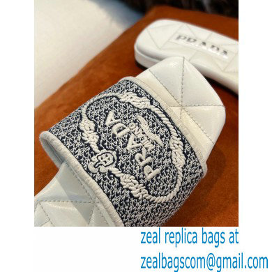 Prada Embroidered fabric slides 02 2022 - Click Image to Close