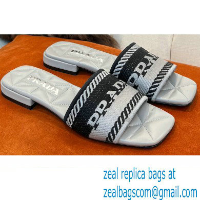 Prada Embroidered fabric slides 04 2022