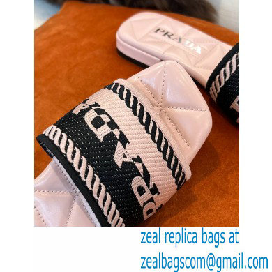 Prada Embroidered fabric slides 06 2022 - Click Image to Close