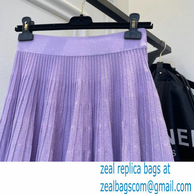 celine pleated skirt purple 2022 - Click Image to Close