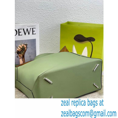 loewe LARGE Puzzle Hobo bag in nappa calfskin Avocado Green