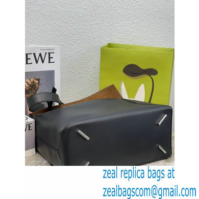 loewe LARGE Puzzle Hobo bag in nappa calfskin BLACK - Click Image to Close