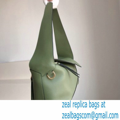 loewe Puzzle Hobo bag in nappa calfskin Avocado Green