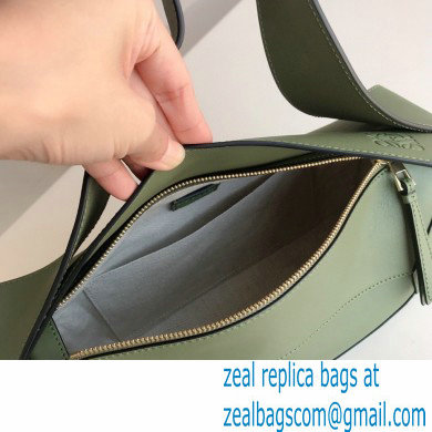 loewe Puzzle Hobo bag in nappa calfskin Avocado Green