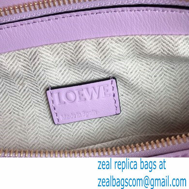 loewe Puzzle Hobo bag in nappa calfskin Bloom Orchid